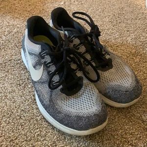 Grey Nike Running Shoes